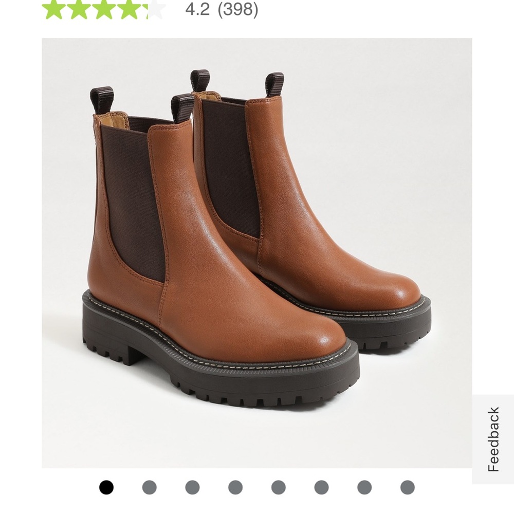 LAGUNA CHELSEA BOOT tawny brown SAM EDELMAN